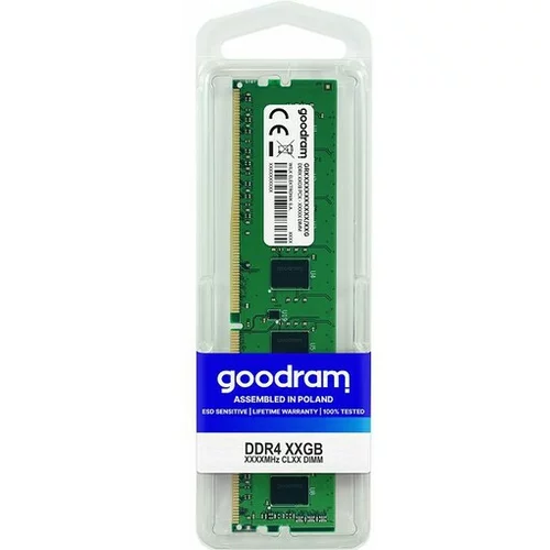 Goodram RAM za osebni računalnik DDR4 DIMM 16GB 2666MHz GR2666D464L19/16G