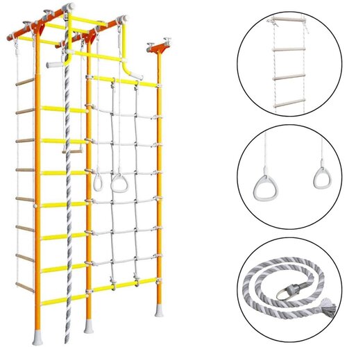 Monkey Gym Telovadna, &scaron;vedska lestev za dom Mercury 2 - oranžna, (5000077594) Cene