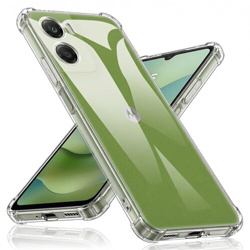Techsuit Shockproof Clear Silicone prozirna maskica otporna na udarce za Motorola Moto G06 Cijene