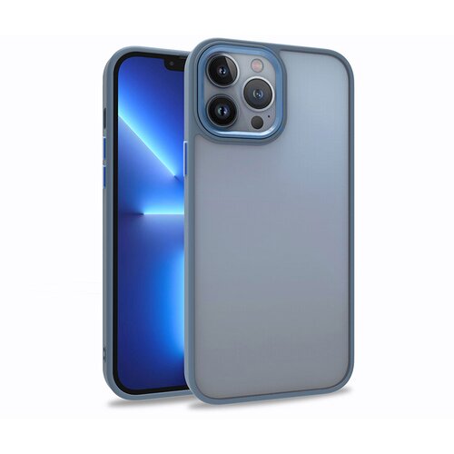  futrola clear sa bamperom za samsung A256 galaxy A25 5G plava Slike
