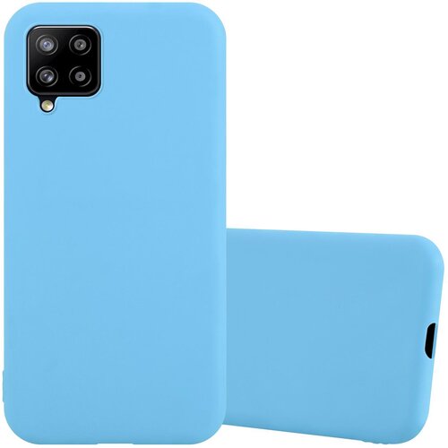 Cadorabo Ohi&amp;scaron;je, združljiv s Samsungom v Candy Blue - Za&amp;scaron;čitni pokrov iz fleksibilnega silikona TPU, (20571536) Slike