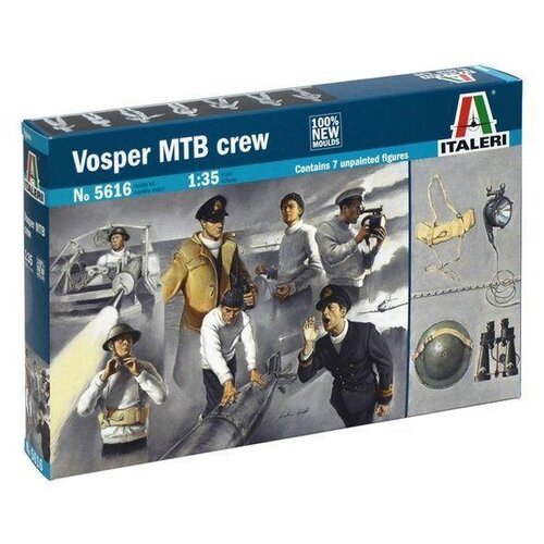 Italeri 1:35 Vosper Crew model, posadka Cene