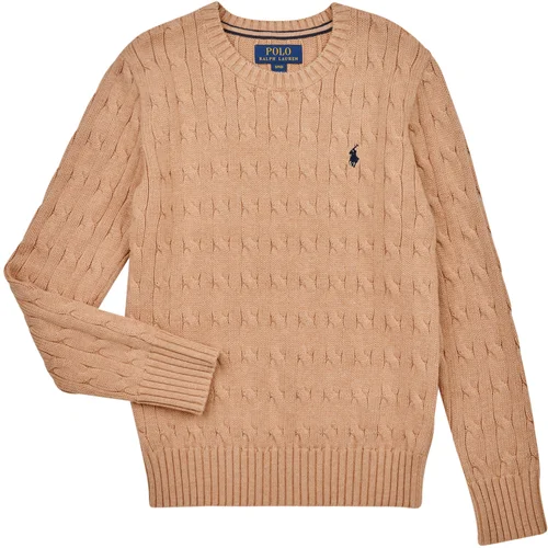 Polo Ralph Lauren LS CABLE CN-TOPS-SWEATER Bež