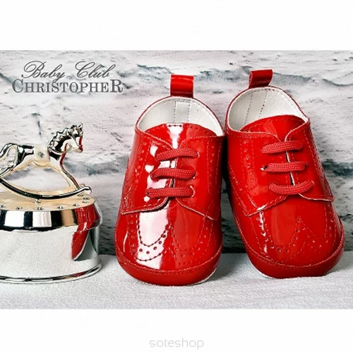 Christopher Baby Club cipelice za dječake crvene