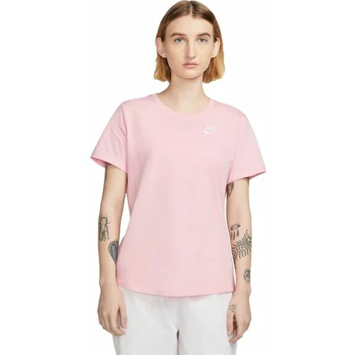 Nike NSW TEE CLUB Ženska majica, ružičasta, veličina