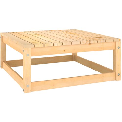 VidaXL Vrtni stolček za noge 70x70x30 cm trdna borovina, (20679205) Slike