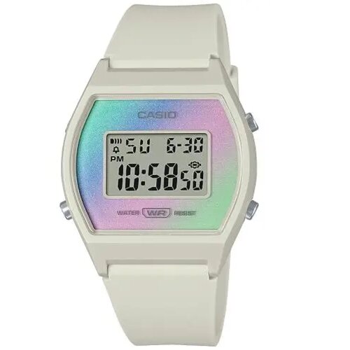 Casio Ženski sat LW-205H-8AEF, Beli Slike