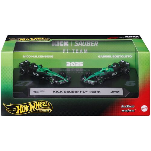Mattel Hot Wheels F1 paket dveh avtomobilčkov - Sauber: Hulkenberg + Bortoleto - Slike