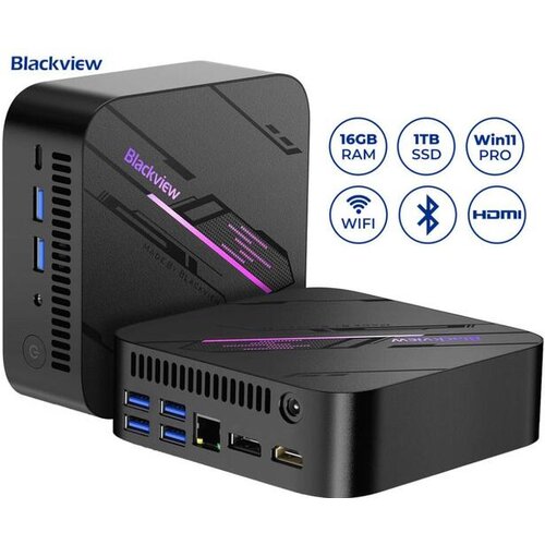 Blackview Mini PC MP100 Pro I5-12450H 16GB 1TB W11 PRO Black Cijene