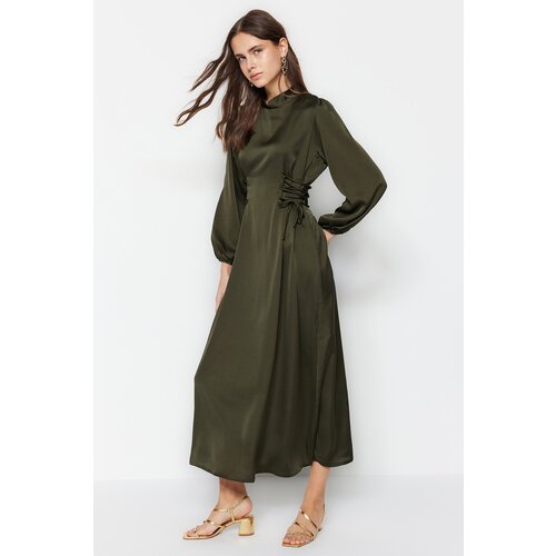 Trendyol evening dress - khaki - a-line Slike