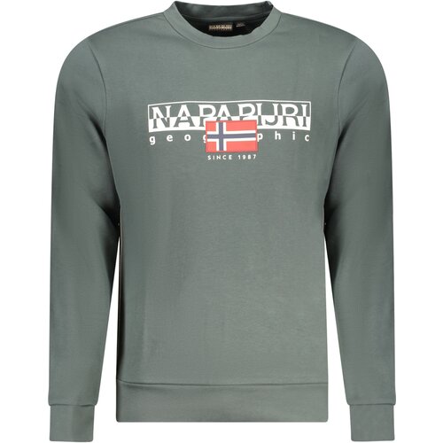 Napapijri SWEATSHIRT WITHOUT ZIP MEN GREEN Cijene