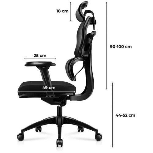 Huzaro Combat 7.0 Crna Gaming stolica Slike