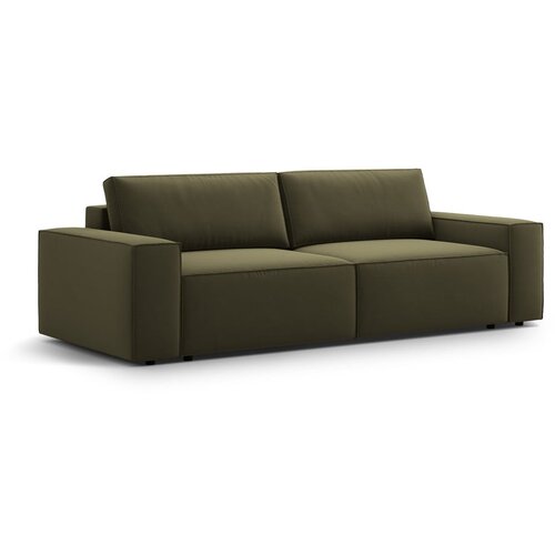 Micadoni Zelena sklopiva sofa od boucl&amp;eacute; tkanine 247 cm Jodie &amp;ndash; Home Slike