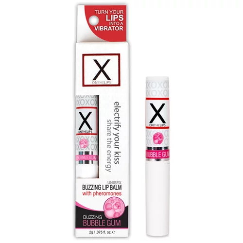 Sensuva Balzam za usne X On The Lips - Bubblegum, 2 g