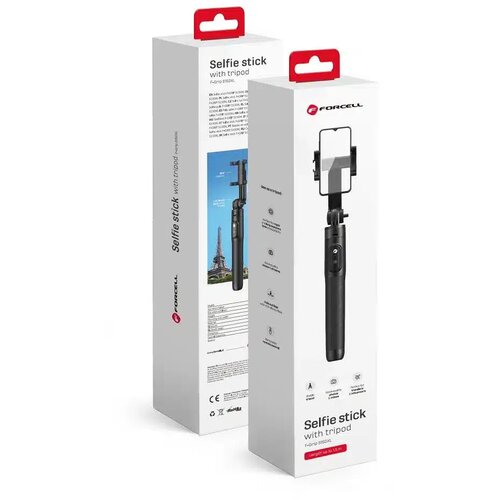 forcell F-GRIP S150XL selfie stick stativ z Bluetooth daljinskim upravljalnikom Cene
