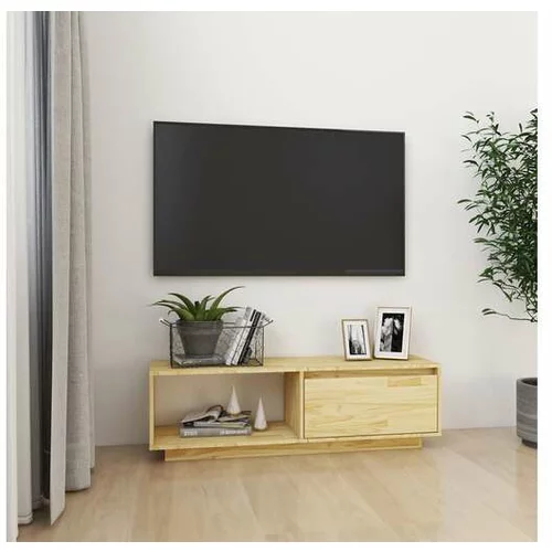  TV omarica 110x30x33,5 cm trdna borovina
