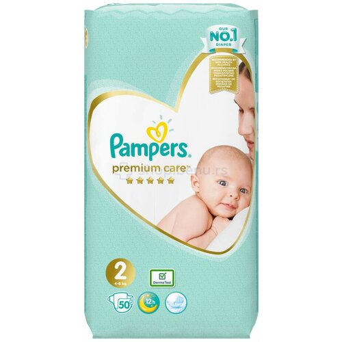 Pampers pelene premium new baby 2 50 komada Slike