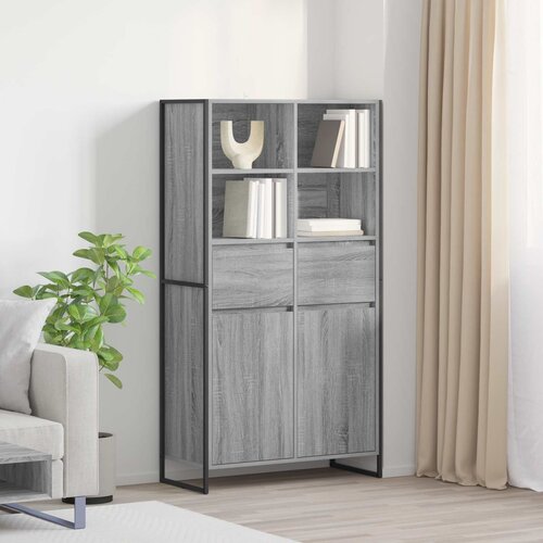  Kreveta 2 pcs Siva Sonoma 81 x 36 x 150.5 cm Konstruirano drvo Cijene