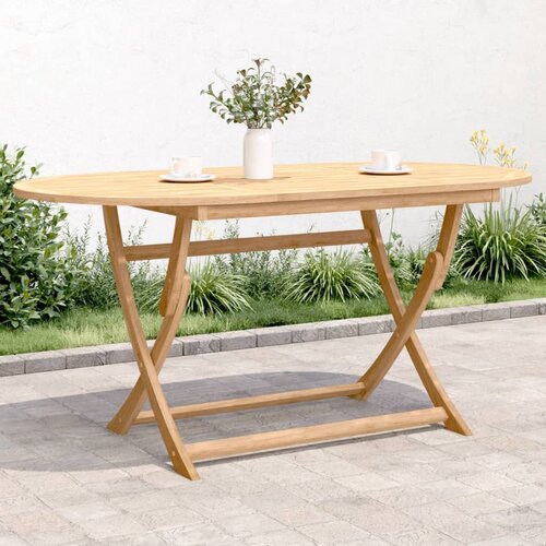 vidaXL Sklopivi vrtni stol 160 x 85 x 75 cm od masivnog drva bagrema Cijene