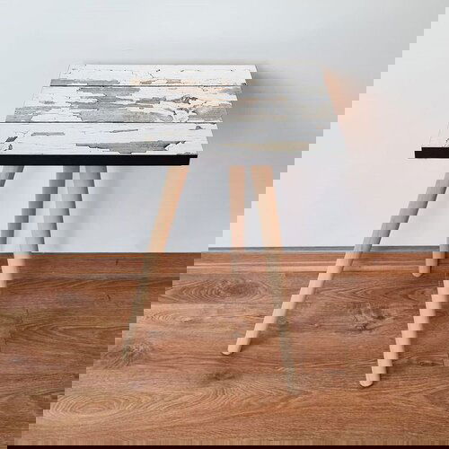 Hanah home Shp3 - white whitebrown side table Cene