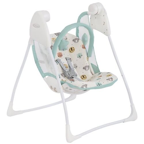 Graco električna njihaljka Baby Delight od rođenja do 9 kg - Sleepy Safari Slike