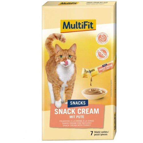 MultiFit poslastica za mačke Snack-Cream puretina i mačja trava 7x15 g Cijene