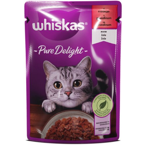 Whiskas pure Delight Govedina 2,38 kg Cene