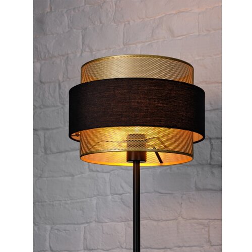 Osram podna lampa decor hornet 1xE27/10W/230V crna/zlatna Slike