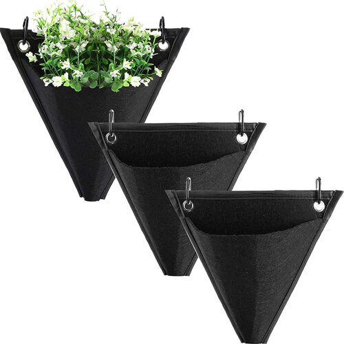 INF Vrtnarska posoda za rože Vrečka za gojenje rastlin, 3 paketi Black, (21278543) Cene