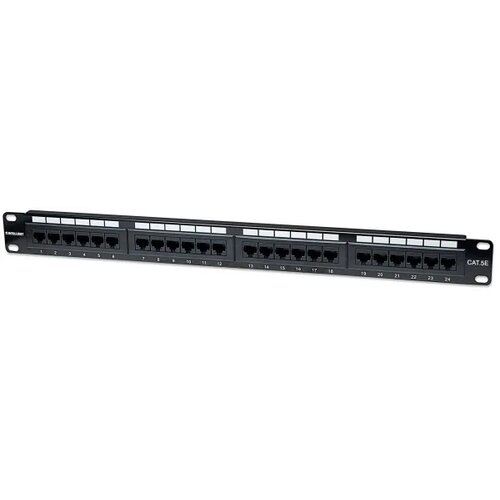 Intellinet Patch panel Manhattan 513555 19"/1U Cat5e/24 port Cene