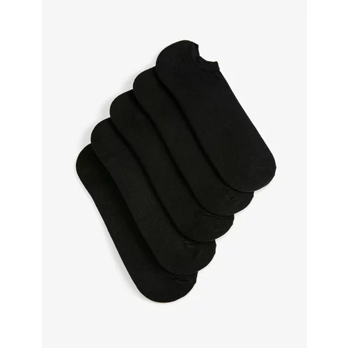 Koton Basic 5-Piece Invisible Socks Set