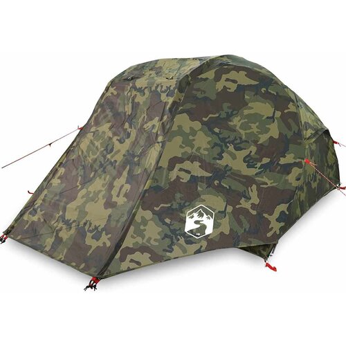 VidaXL &amp;Scaron;ator za ribolov za 3 osobe kamuflaža vodootporni - Maskirna 312 x 216 x 114 cm 1 1 Slike