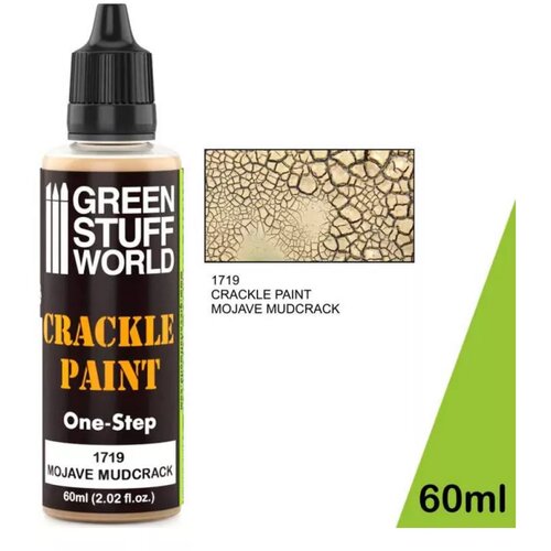 Green Stuff World pintura craquelante / acrylic crackle paint - mojave mudcrack 60ml Slike