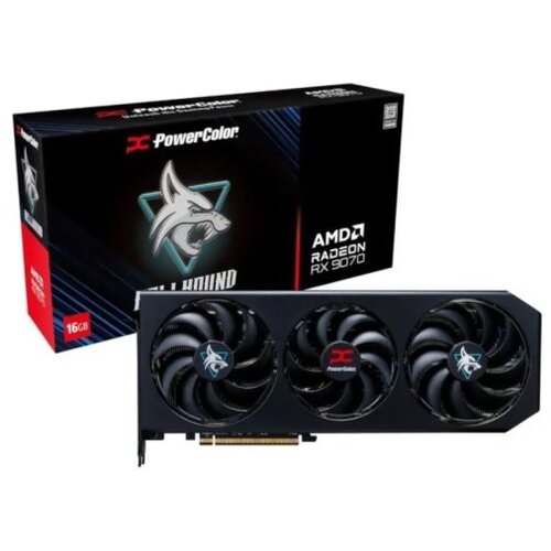 PowerColor Hellhound RX9070 16G-L OC AMD 16GB GDDR6 256bit crna Cene
