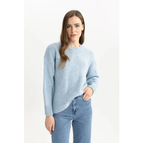 Defacto Oversize Fit Crew Neck Sweater