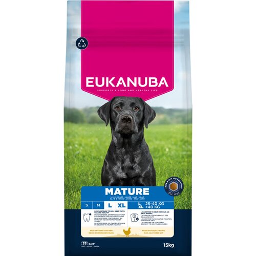 Eukanuba Premium Nutrition Mature Large & Giant Breed piletina - 2 x 15 kg Cijene