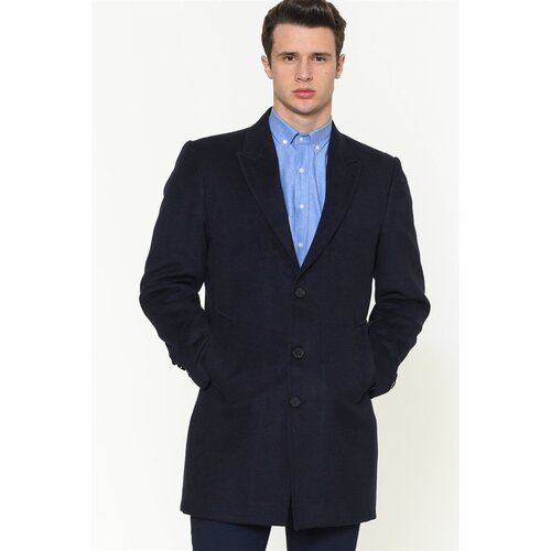 Dewberry PLT8390 MEN'S COAT-NAVY BLUE Cene