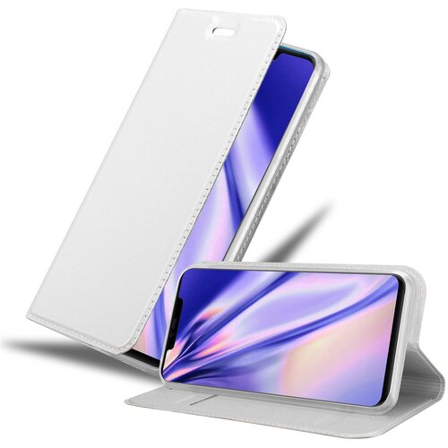 Cadorabo Ohi&scaron;je, združljivo z Huawei MATE 20 PRO v klasično srebrno - Za&scaron;čitni ovitek z magnetnim zapiranjem, stoječo funkcijo in režo za kartice, (20559356) Cene