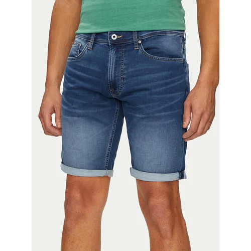 PepeJeans Jeans kratke hlače Slim Gymdigo Short PM801075HU2 Modra Slim Fit
