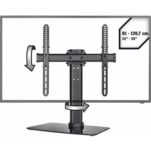 SpeaKa Professional SP-TT-05 TV stojalo 81,3 cm (32'') - 139,7 cm (55'') nagibni in obračalni, (20434583)