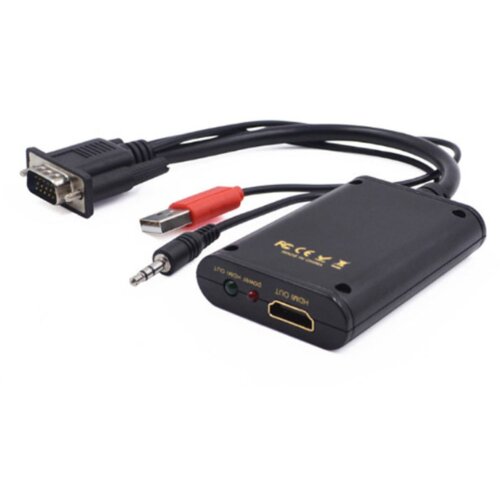  Adapter VGA + Audio na HDMI Cene