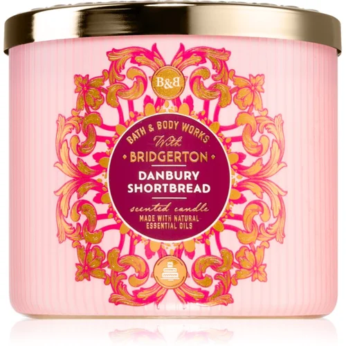 Bath & Body Works Bridgerton Danbury Shortbread dišeča sveča 411 g