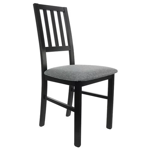 Black Red White Jedilni stol Aren - Črn/siv