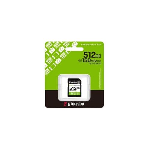Kingston SDHC 512GB Class 10Canvas Select Plus150 MBs, Class 10 UHS-I Cijene