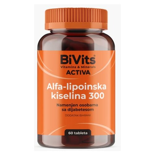 BiVits vitamins&minerals alfa lipoinska kiselina 300 Slike