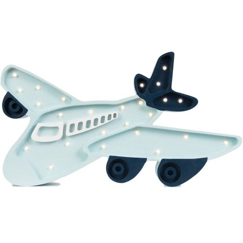  Lampa Little Lights - AVION - plava Slike