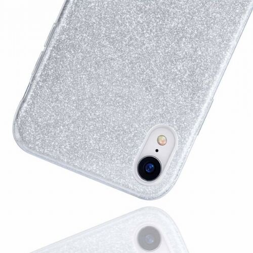 Nillkin silikonski ovitek z ble&amp;scaron;čicami bling za samsung galaxy A32 A326 5G - srebrn Slike