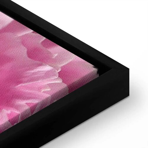  Slika - Blossom of Beauty (1-part) - Pink Peony Flower Embraced by Nature 60x90 Slike