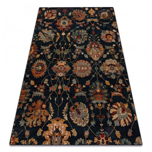 RugsX Preproga volna OMEGA LATICA rože temno modra 200x300 cm, (5000177218) Cene