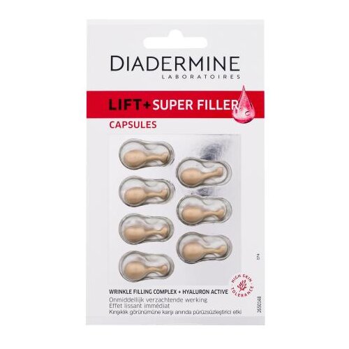 Diadermine Lift+ Super Filler Capsules kapsule za učvr&amp;scaron;ćivanje i zaglađivanje kože 7 kom za ženske Slike